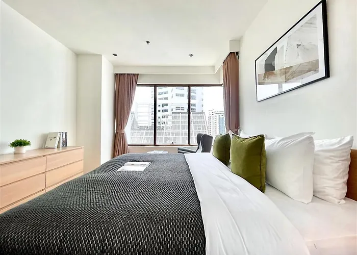 Near Bts L Large105sqm L Fully Furnish L Sauna 曼谷