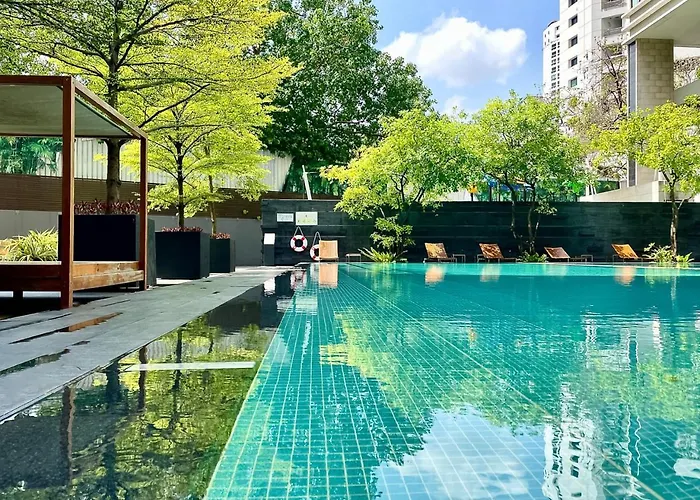 Near Bts L Large105sqm L Fully Furnish L Sauna 度假居 曼谷