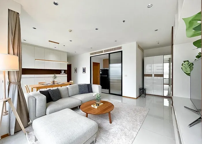 Near Bts L Large105sqm L Fully Furnish L Sauna
