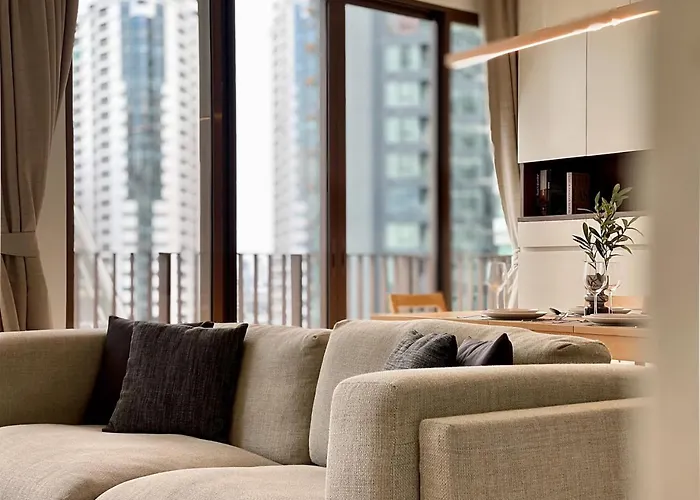 度假居 Near Bts L Large105sqm L Fully Furnish L Sauna *