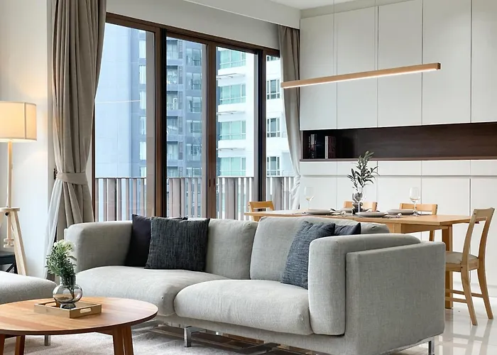 Near Bts L Large105sqm L Fully Furnish L Sauna 曼谷