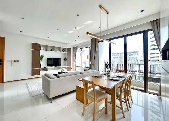 Near Bts L Large105sqm L Fully Furnish L Sauna 度假居 曼谷