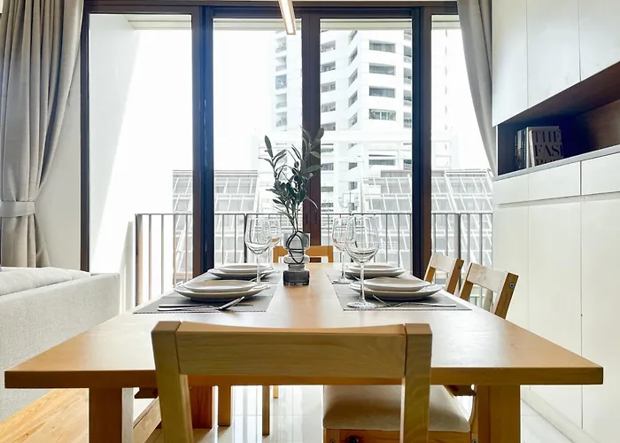 度假居 Near Bts L Large105sqm L Fully Furnish L Sauna