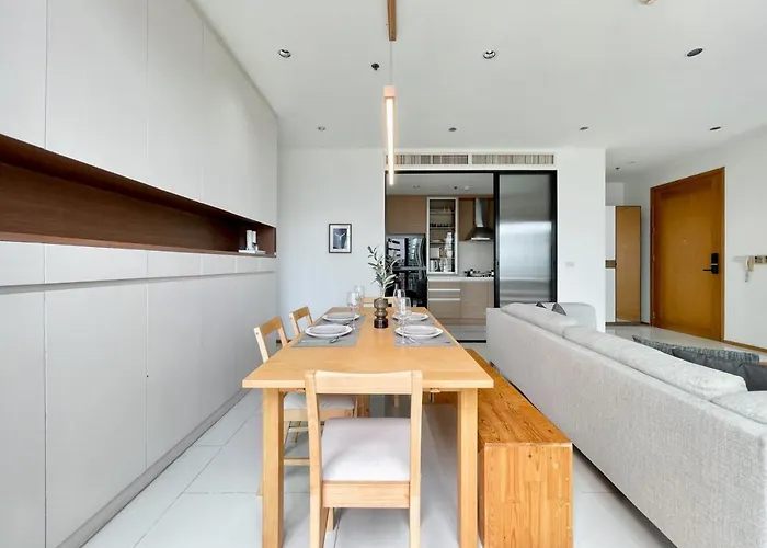 Near Bts L Large105sqm L Fully Furnish L Sauna 度假居 曼谷