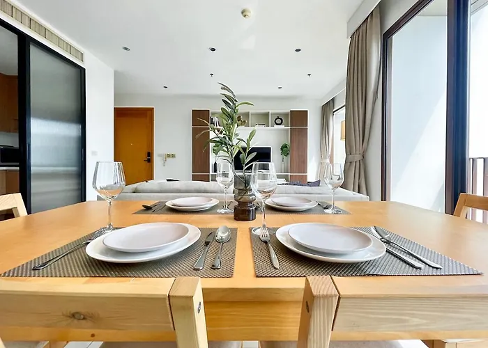 Near Bts L Large105sqm L Fully Furnish L Sauna 度假居 曼谷