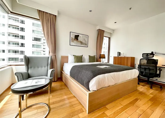 Near Bts L Large105sqm L Fully Furnish L Sauna 度假居