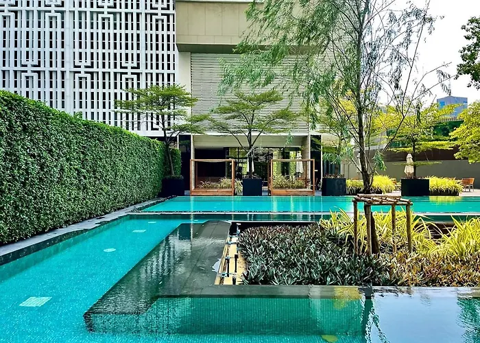 度假居 Near Bts L Large105sqm L Fully Furnish L Sauna *